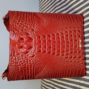 Brahmin Large Amelia Bag In Lava Color